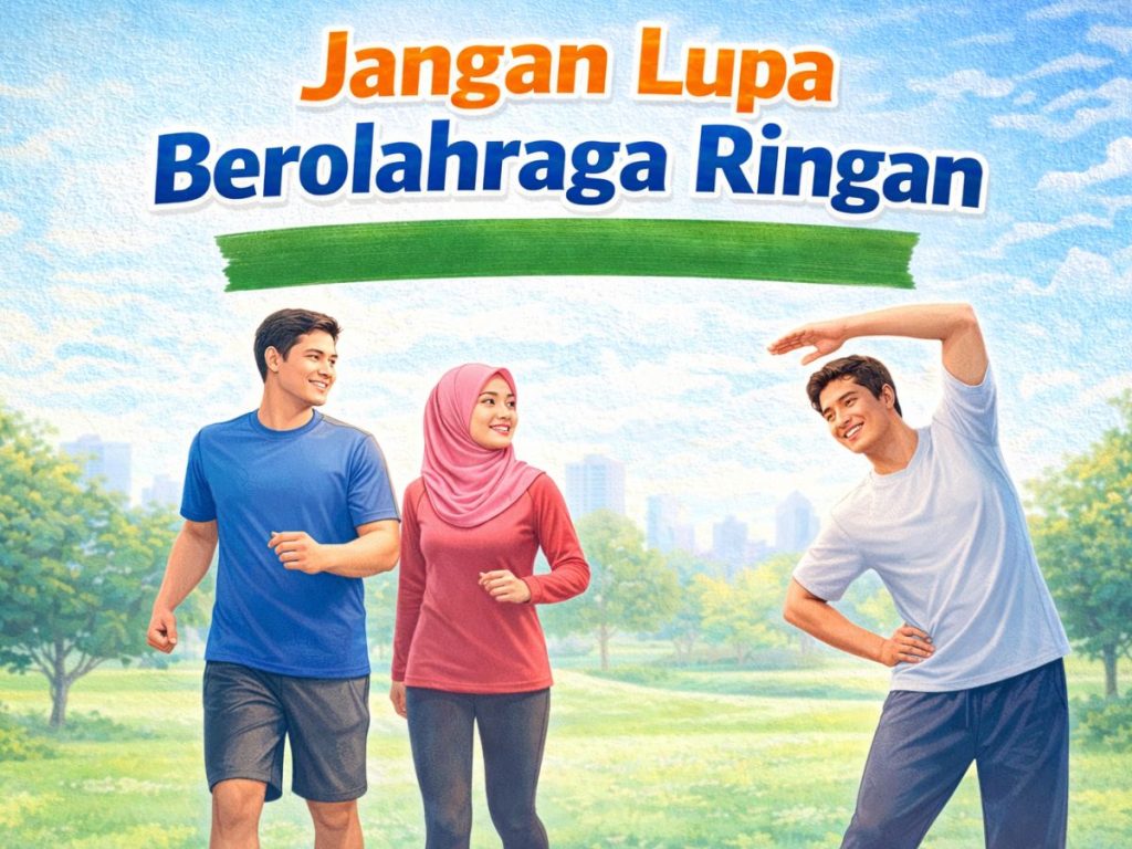 Jangan Lupa Berolahraga Ringan​