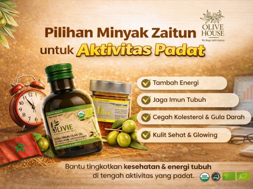 Pilihan Minyak Zaitun untuk Aktivitas Padat